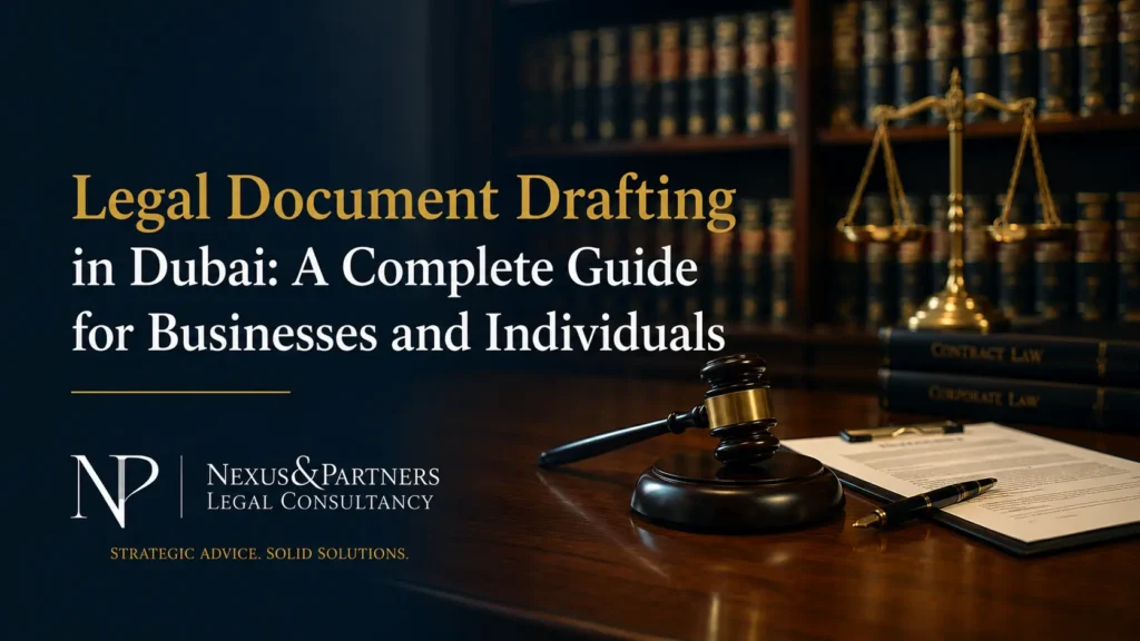 Legal Document Drafting in Dubai