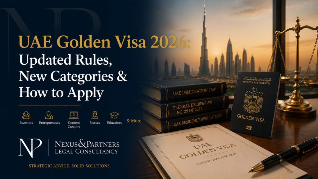 UAE Golden Visa 2026